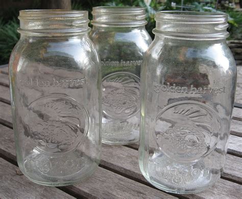 golden harvest mason jars